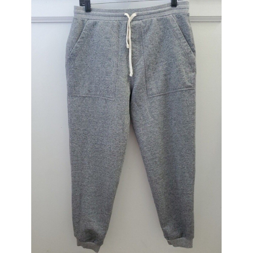 Marine Layer Men's Gray Joggers French Terry Lined Size Small